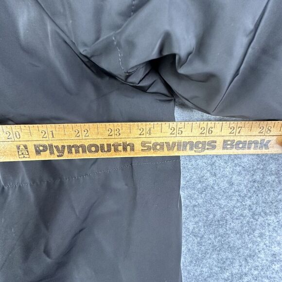 Madewell Jacket Womens XL Black Hooded Quilted Puffer Parka Coat Full Zip Winter - Picture 9 of 16